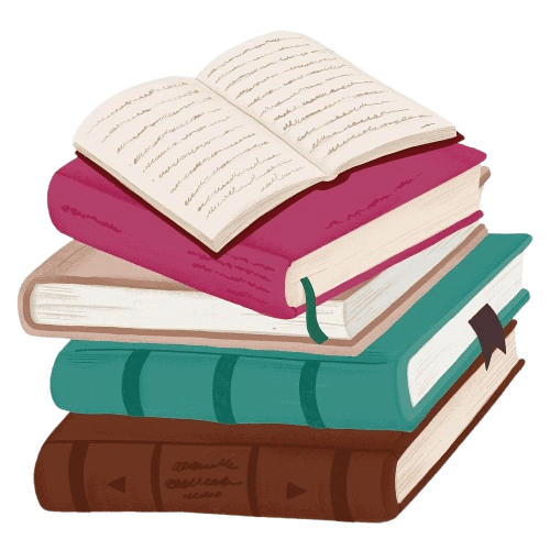 Stack of books ready to be exchanged